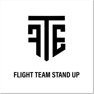 Flightreacts Merch Flight Team Stand Up Posters and Art
